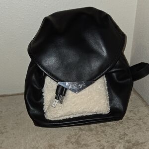 Kendall & Kylie Black and Cream Backpack